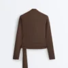 Modal Blend Long Sleeve Crossover T-Shirt Modal Blend Long Sleeve Crossover T-Shirt