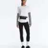Modal Blend Short-Sleeved T-Shirt with Rounded Back Hem Modal Blend Short-Sleeved T-Shirt with Rounded Back Hem