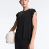 Modal Blend Sleeveless T-Shirt Modal Blend Sleeveless T-Shirt