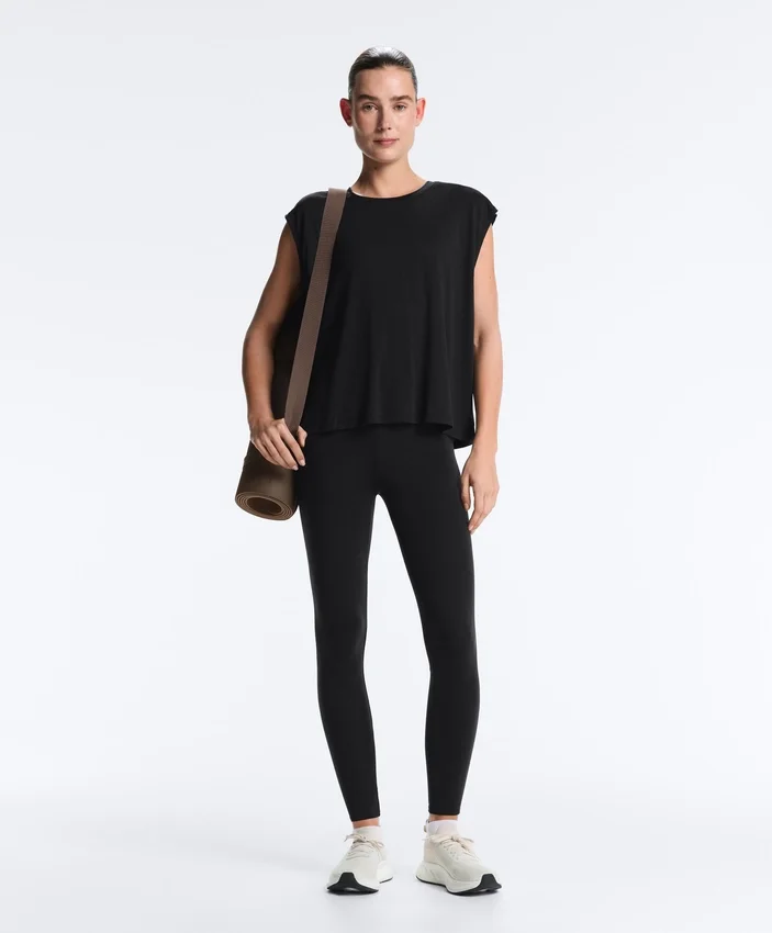 Modal Blend Sleeveless T-Shirt Modal Blend Sleeveless T-Shirt