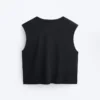 Modal Blend Sleeveless T-Shirt Modal Blend Sleeveless T-Shirt