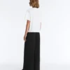 Modal Blend Straight-Leg Trousers with Side Pleat Modal Blend Straight-Leg Trousers with Side Pleat
