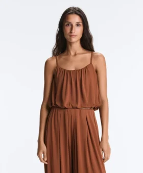 Modal Blend Strappy Top