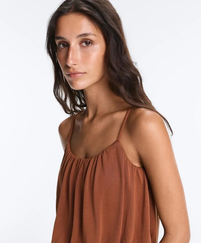 Modal Blend Strappy Top Modal Blend Strappy Top