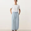 Modal Blend Striped Bloomer Trousers Modal Blend Striped Bloomer Trousers