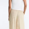 Modal Blend Striped Bloomer Trousers Modal Blend Striped Bloomer Trousers