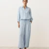Modal Blend Striped Bloomer Trousers Modal Blend Striped Bloomer Trousers