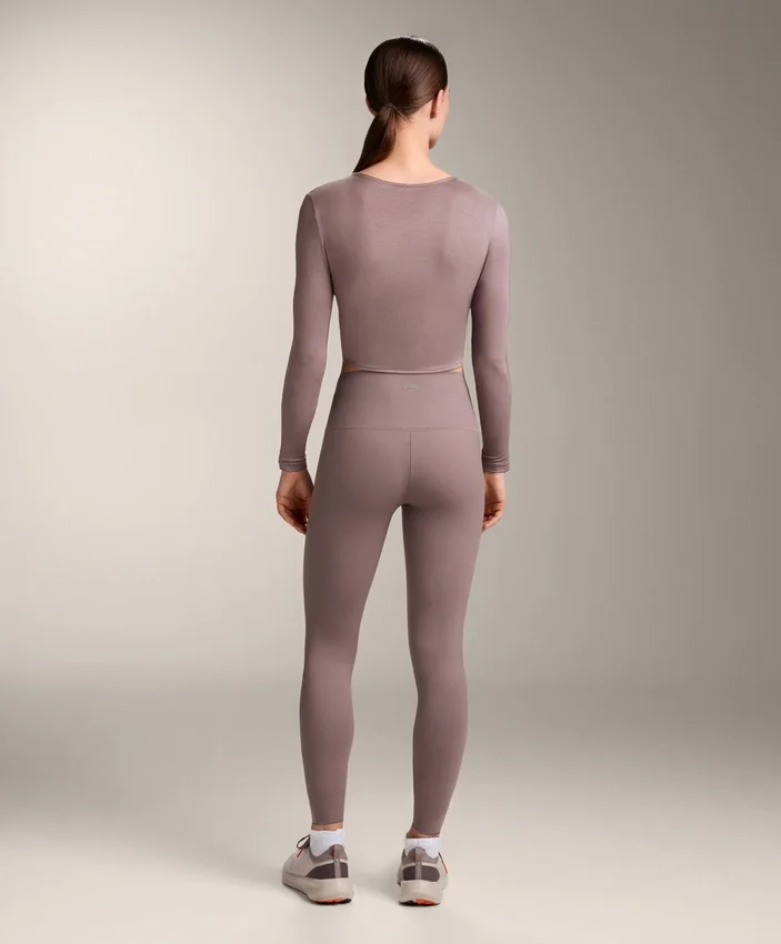 Multi-Position Long Sleeve Knotted Lyocell Blend T-Shirt Multi-Position Long Sleeve Knotted Lyocell Blend T-Shirt
