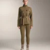 Neoprene-Effect Jacket with Belt Neoprene-Effect Jacket with Belt