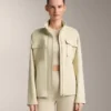Neoprene-Effect Jacket with Belt Neoprene-Effect Jacket with Belt