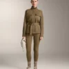 Neoprene-Effect Jacket with Belt Neoprene-Effect Jacket with Belt