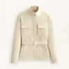 Neoprene-Effect Jacket with Belt Neoprene-Effect Jacket with Belt