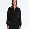 Neoprene-Effect Piping Jacket Neoprene-Effect Piping Jacket