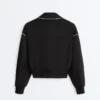 Neoprene-Effect Piping Jacket Neoprene-Effect Piping Jacket
