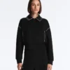 Neoprene-Effect Piping Jacket Neoprene-Effect Piping Jacket