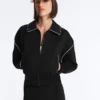 Neoprene-Effect Piping Jacket Neoprene-Effect Piping Jacket