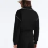 Neoprene-Effect Piping Jacket Neoprene-Effect Piping Jacket