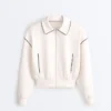 Neoprene-Effect Piping Jacket Neoprene-Effect Piping Jacket