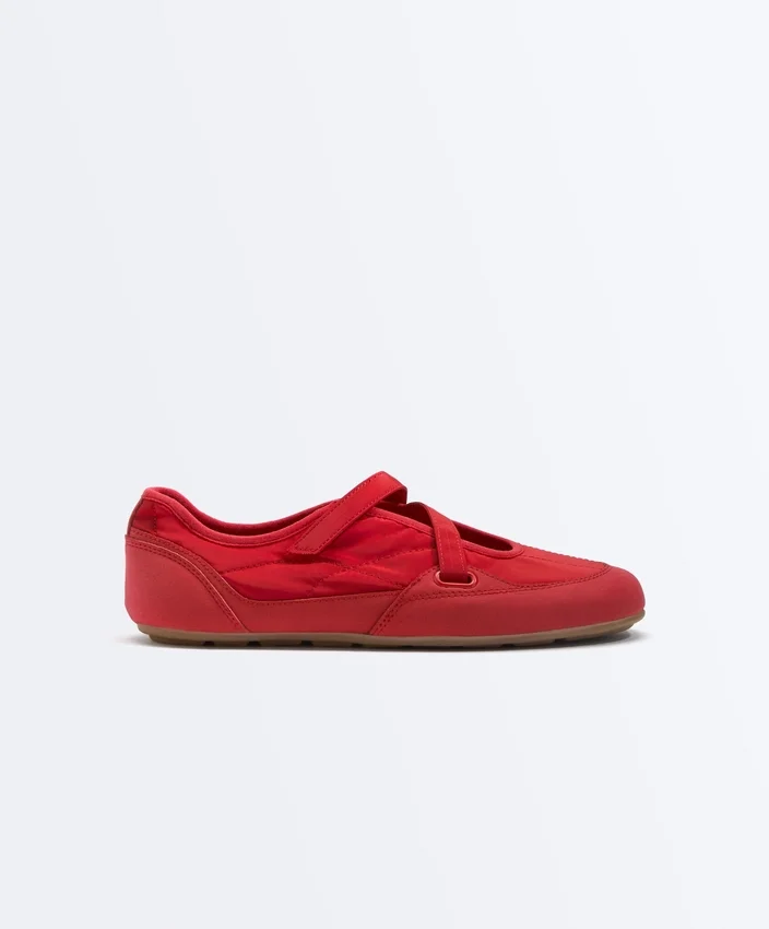 Nylon Sport Ballet Flat Nylon Sport Ballet Flat