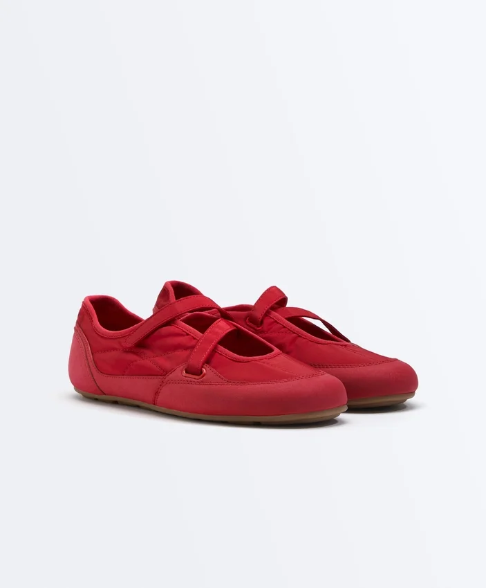Nylon Sport Ballet Flat Nylon Sport Ballet Flat