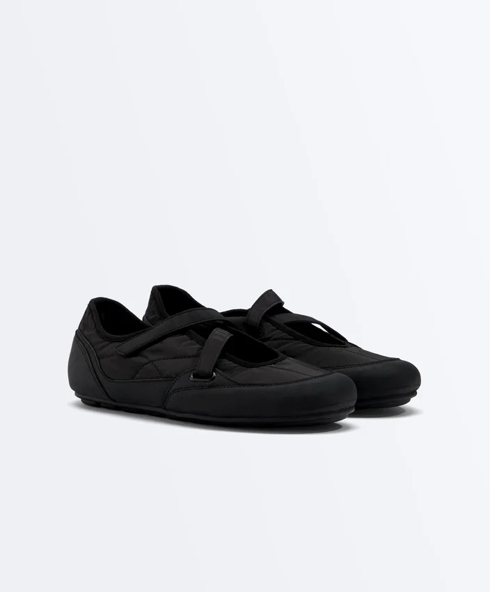 Nylon Sport Ballet Flat Nylon Sport Ballet Flat