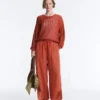Open Knit Rib Jumper Open Knit Rib Jumper