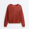 Open Knit Rib Jumper Open Knit Rib Jumper