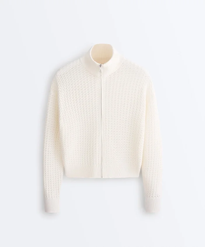 Openwork Knit Jacket Openwork Knit Jacket