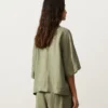 Oversize 100% Linen Short-Sleeved Shirt Oversize 100% Linen Short-Sleeved Shirt