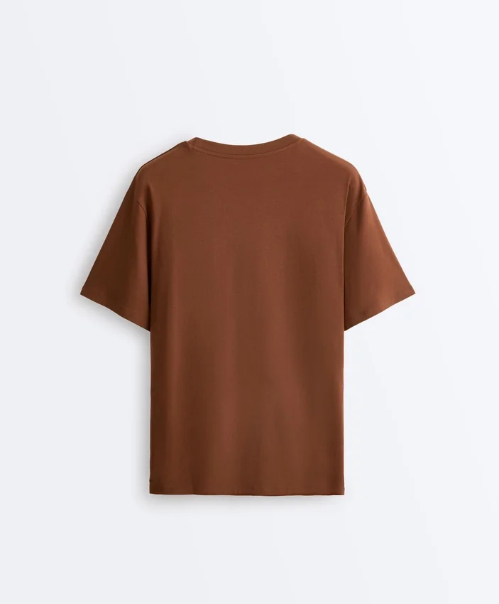 Oversize Cotton-Blend Short-Sleeved T-Shirt Oversize Cotton-Blend Short-Sleeved T-Shirt