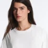 Oversize Cotton-Blend Short-Sleeved T-Shirt Oversize Cotton-Blend Short-Sleeved T-Shirt