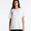 Oversize Cotton-Blend Short-Sleeved T-Shirt Oversize Cotton-Blend Short-Sleeved T-Shirt