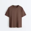 Oversize Cotton-Blend Short-Sleeved T-Shirt Oversize Cotton-Blend Short-Sleeved T-Shirt