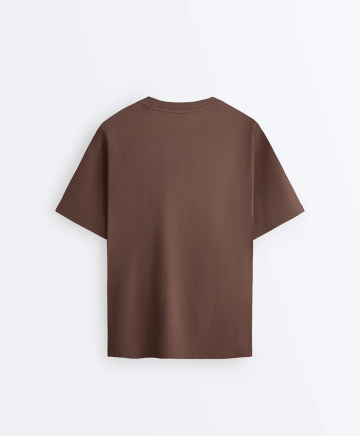 Oversize Cotton-Blend Short-Sleeved T-Shirt Oversize Cotton-Blend Short-Sleeved T-Shirt