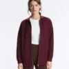 Oversize Cotton Piqué Hooded Jacket Oversize Cotton Piqué Hooded Jacket
