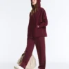 Oversize Cotton Piqué Hooded Jacket Oversize Cotton Piqué Hooded Jacket
