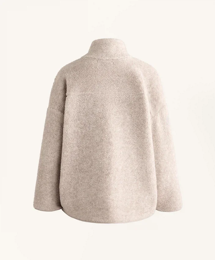 Oversize Faux-Shearling Jacket Oversize Faux-Shearling Jacket