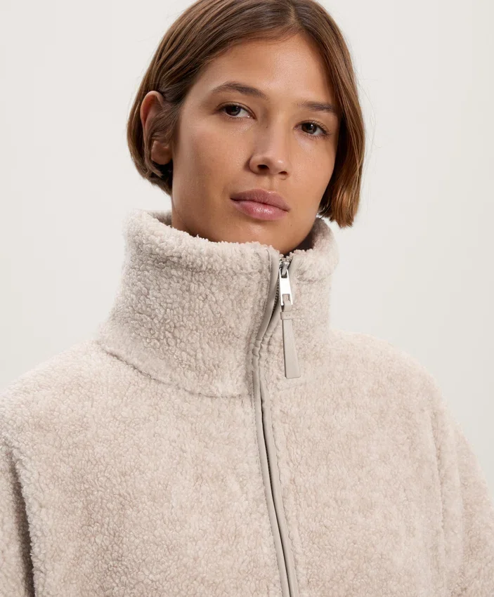 Oversize Faux-Shearling Jacket Oversize Faux-Shearling Jacket