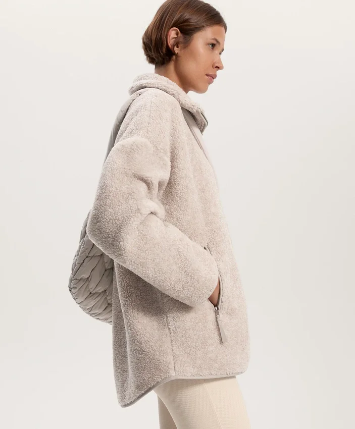 Oversize Faux-Shearling Jacket Oversize Faux-Shearling Jacket