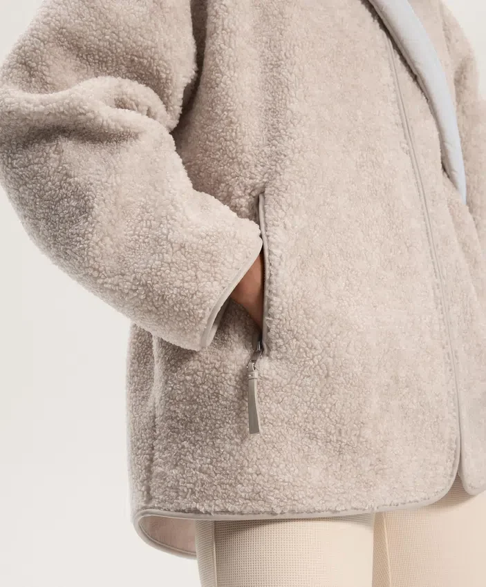 Oversize Faux-Shearling Jacket Oversize Faux-Shearling Jacket