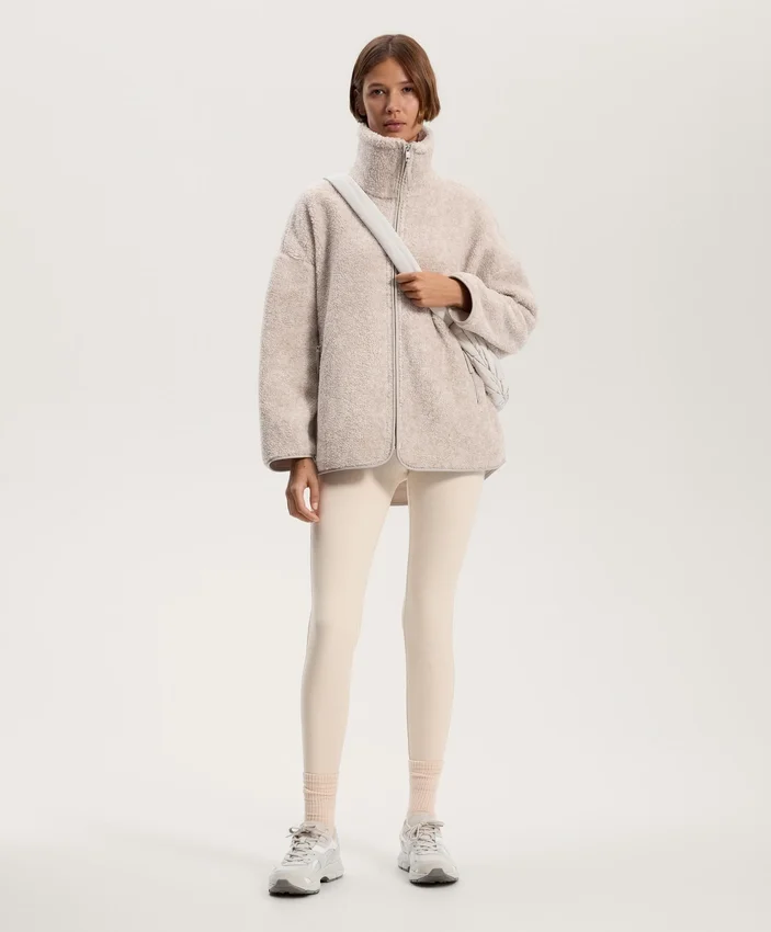 Oversize Faux-Shearling Jacket Oversize Faux-Shearling Jacket