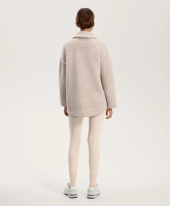 Oversize Faux-Shearling Jacket Oversize Faux-Shearling Jacket