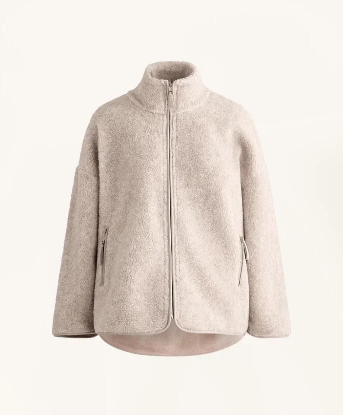 Oversize Faux-Shearling Jacket Oversize Faux-Shearling Jacket