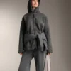 Oversize Faux-Shearling Jacket with Faux-Fur Lined Hood Oversize Faux-Shearling Jacket with Faux-Fur Lined Hood