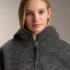 Oversize Faux-Shearling Jacket with Faux-Fur Lined Hood Oversize Faux-Shearling Jacket with Faux-Fur Lined Hood