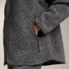 Oversize Faux-Shearling Jacket with Faux-Fur Lined Hood Oversize Faux-Shearling Jacket with Faux-Fur Lined Hood