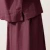 Oversize Long-Sleeve 100% Linen Polo Shirt Oversize Long-Sleeve 100% Linen Polo Shirt