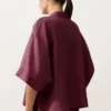 Oversize Short-Sleeved 100% Linen Shirt Oversize Short-Sleeved 100% Linen Shirt