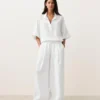 Oversized Short Sleeve 100% Linen Shirt Oversized Short Sleeve 100% Linen Shirt