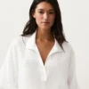 Oversized Short Sleeve 100% Linen Shirt Oversized Short Sleeve 100% Linen Shirt